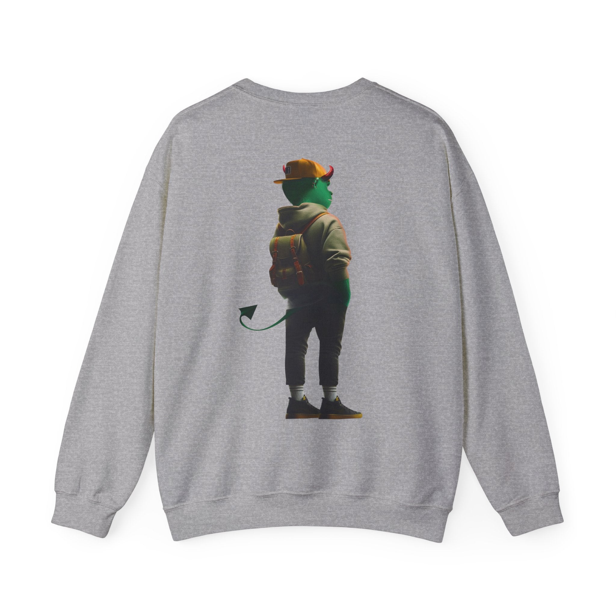 Image of Sudadera unisex de cuello redondo Heavy Blend™: cómoda, duradera y ecológica para una comodidad durante todo el año